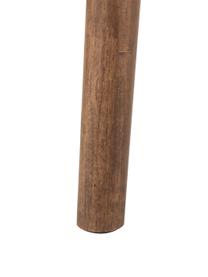 Mesa de comedor extensible en nogal Montreux, Tablero: fibras de densidad media , Patas: madera de caucho, teñidas, Nogal, An 180-220 x F 90 cm