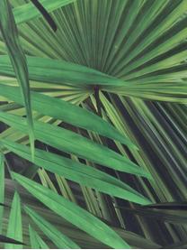 Tapeta Palm Leaves, Włóknina, przyjazna dla środowiska, biodegradowalna, Zielony, S 98 x D 280 cm
