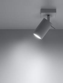 Spot orientable mur et plafond Etna, Blanc, larg. 8 x prof. 15 cm