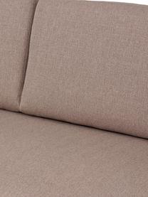 Sofa Fluente (3-Sitzer) mit Metall-Füßen, Bezug: 100% Polyester 35.000 Sch, Gestell: Massives Kiefernholz, FSC, Füße: Metall, pulverbeschichtet, Webstoff Taupe, B 196 x T 85 cm