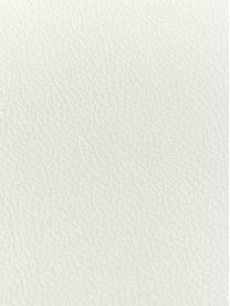 Runde Kunstleder-Tischsets Pik, 2 Stück, Kunstleder (PVC), Weiß, Ø 38 cm