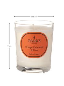 Bougie parfumée Aromatherapy (orange, bois de cèdre et clous de girofle), Orange, bois de cèdre & clous de girofle, Ø 8 x haut. 9 cm