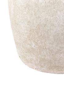 Bodenvase Leana mit Sand-Finish, Terrakotta, Cremeweiß, Ø 26 x H 32 cm