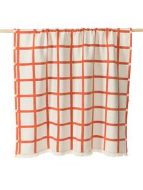Manta a cuadros con flecos Edison, 100% algodón

El material utilizado para este producto ha sido probado contra sustancias nocivas y está certificado según el STANDARD 100 por OEKO-TEX®, 5726CIT, CITEVE., Naranja, blanco crema, An 130 x L 170 cm