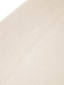 Letto boxspring premium in tessuto bianco crema Dahlia, Materasso: nucleo a 5 zone di molle , Piedini: legno massiccio di betull, Bianco crema, 140 x 200 cm, durezza H2
