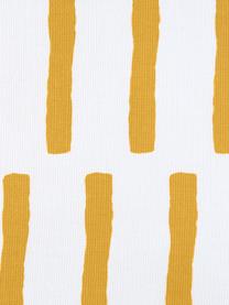 Kissenhülle Jerry, 100% Baumwolle, Gelb, Weiß, B 40 x L 40 cm