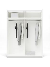 Modularer Schwebetürenschrank Charlotte, 150 cm Breite, mehrere Varianten, Korpus: Spanplatte, FSC-zertifizi, Beige, Basic Interior, B 150 x H 200 cm