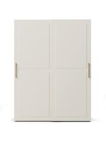 Modularer Schwebetürenschrank Charlotte, 150 cm Breite, mehrere Varianten, Korpus: Spanplatte, FSC-zertifizi, Beige, Basic Interior, B 150 x H 200 cm