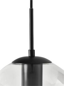 Závěsné svítidlo Madina, Černá, Š 90 cm, H 22 cm