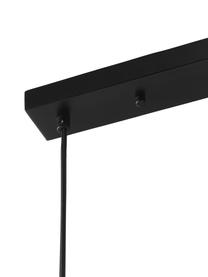 Závěsné svítidlo Madina, Černá, Š 90 cm, H 22 cm