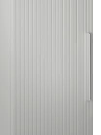 Modulární skříň s otočnými dveřmi Simone, šířka 50 cm, různé varianty, Dřevo, šedá, Interiér Basic, výška 200 cm