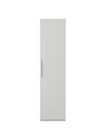 Modularer Drehtürenschrank Simone, 50 cm Breite, mehrere Varianten, Korpus: Spanplatte, FSC-zertifizi, Holz, Grau, Basic Interior, B 50 x H 200 cm