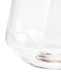 Vase en verre soufflé bouche Joyce, Verre, Transparent, Ø 16 x haut. 16 cm
