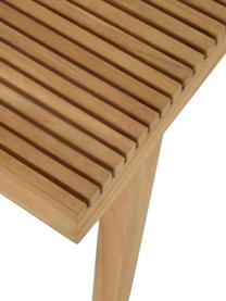 Stołek z litego drewna tekowego Vicentina, Drewno tekowe, Drewno tekowe, S 40 x W 46 cm