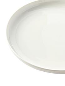 Porcelánové dezertní talíře Nessa, 2 ks, Vysoce kvalitní porcelán, Bílá, Ø 19 cm
