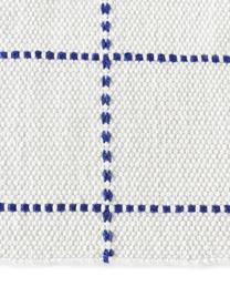 Tapis d'extérieur à franges Prague, 100 % polyester, certifié GRS

Le matériau est certifié STANDARD 100 OEKO-TEX®, 11-62055, Shirley, Blanc, bleu, larg. 80 x long. 150 cm (taille XS)