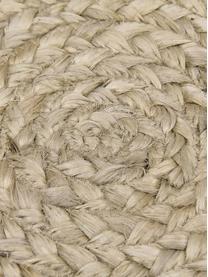 Ručně vyrobený kulatý jutový koberec Sharmila, 100 % juta

Vzhledem k drsné a hrubé struktuře jutové tkaniny jsou výrobky z juty méně vhodné pro přímý kontakt s pokožkou., Béžová, Ø 120 cm