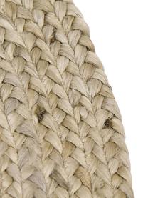 Alfombra redonda artesanal de yute Sharmila, 100% yute

Como las alfombras de yute son ásperas al tacto, son menos adecuadas para el contacto directo con la piel., Beige, Ø 120 cm (Tamaño S)