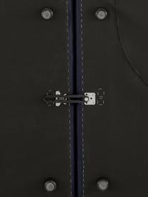 Sofá modular Lennon (4 plazas), Tapizado: 100% poliéster Alta resis, Estructura: madera de pino maciza, ma, Patas: plástico, Tejido azul oscuro, An 327 x F 119 cm