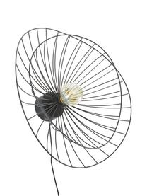 Kinkiet/lampa sufitowa z wtyczką Ray, Czarny, Ø 60 x W 20 cm