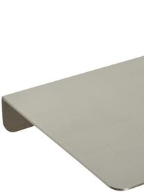 Estante de pared de acero Fold, Acero recubierto, Plateado, An 50 x Al 5 cm