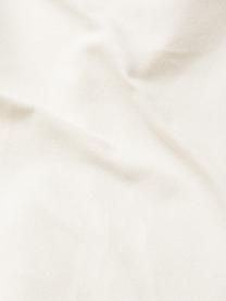 Federa arredo in cotone beige con motivo a frange Inga, 100% cotone certificato GRS, Beige, Larg. 45 x Lung. 45 cm