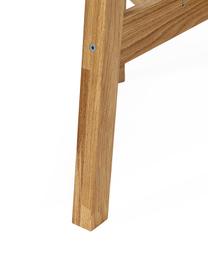 Perchero de madera Clift, Madera de roble maciza, certificado FSC®, Roble, An 35 x Al 175 cm