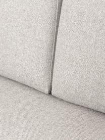 Sofa Fluente (2-Sitzer) mit Metall-Füßen, Bezug: 80% Polyester, 20% Ramie , Gestell: Massives Kiefernholz, FSC, Füße: Metall, pulverbeschichtet, Webstoff Beige, B 166 x T 85 cm
