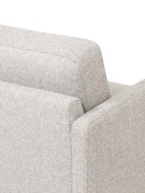 Sofa Fluente (2-Sitzer) mit Metall-Füßen, Bezug: 80% Polyester, 20% Ramie , Gestell: Massives Kiefernholz, FSC, Füße: Metall, pulverbeschichtet, Webstoff Beige, B 166 x T 85 cm