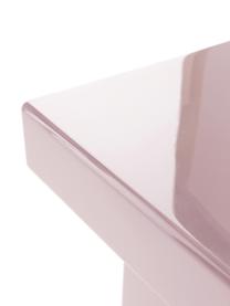 Bijzettafel Crozz in roze, Vezelplaat met gemiddelde dichtheid (MDF), gelakt, Roze, B 50 x H 48 cm
