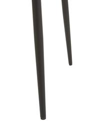 Sedia imbottita Adele 2 pz, Rivestimento: 95% poliestere, 5% nylon , Struttura: metallo verniciato a polv, Tessuto grigio, Larg. 54 x Prof. 57 cm