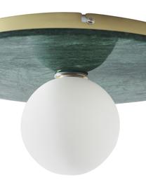 Nástenná a stropná lampa Cehlani, Zelená mramorová, Ø 28 x V 16 cm