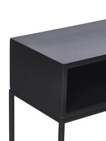 Konzolový stolek Lyle, Černá, Š 105 cm, V 89 cm