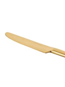 Goldfarbenes Besteck-Set Shine matt gebürstet, in verschiedenen Setgrössen, Messer: Edelstahl 13/0 Das Bestec, Gold, matt gebürstet, 1 Person (5-tlg.)