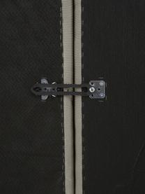Modulare Ottomane Lennon aus Cord, Bezug: Cord (92% Polyester, 8% P, Gestell: Massives Kiefernholz, FSC, Füße: Kunststoff, Cord Grau, B 269 x T 119 cm, Rückenlehne rechts