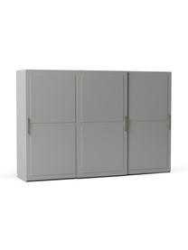 Armoire modulaire à portes coulissantes Charlotte, larg. 300 cm, plusieurs variantes, Gris, Basic Interior, larg. 300 x haut. 200 cm