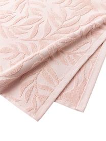 Asciugamano in cotone in varie misure Leaf, 100% cotone
Qualità leggera 450 g/m²

Il materiale utilizzato in questo prodotto è testato per le sostanze nocive e certificato secondo lo STANDARD 100 by OEKO-TEX®, 3883CIT, CITEVE, Rosa, Asciugamano per ospiti XS, Larg. 30 x Lung. 50 cm, 2 pz