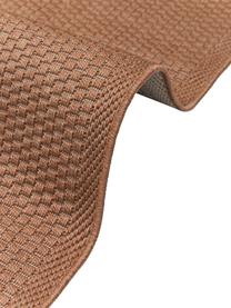 Tapis extérieur intérieur terracotta Toronto, 100 % polypropylène, Terre cuite, larg. 80 x long. 150 cm (taille XS)