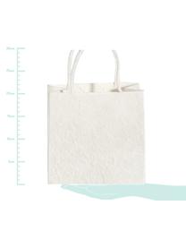 Dárková taška Will, 3 ks, Papír, Bílá, krémová, Š 20 cm, V 20 cm