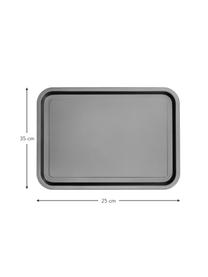 Backblech-Set KitchenCraft mit Antihaft-Beschichtung, 4-tlg., Stahl mit Antihaft-Beschichtung, Schwarz, Set mit verschiedenen Größen