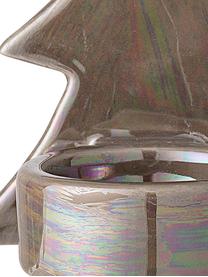 Waxinelichthouder Mara, Keramiek, Bruin, B 8 x H 9 cm