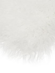 Kunstfell Morten, gelockt, Vorderseite: 67% Acryl, 33% Polyester, Rückseite: Polyester, Creme, B 60 x L 90 cm