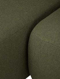 Canapé d'angle modulable vert Sofia, Tissu vert, larg. 278 x prof. 174 cm, méridienne à gauche