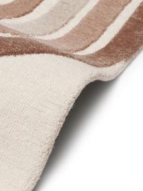 Ručně tkaný koberec s nízkým vlasem Jules, Béžová, Š 80 cm, D 150 cm (velikost XS)