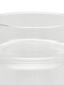 Große Glas-Vase Lasse, Glas, Transparent, Ø 13 x H 22 cm