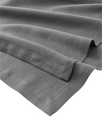 Leinen-Tischdecke Ruta, Grau, Für 6 - 10 Personen (B 130 x L 250 cm)