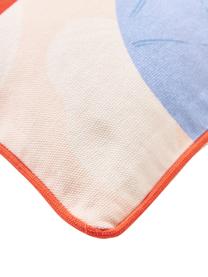 Kussenhoes Damali met statement motief, 100% katoen, Making waves, B 40 x L 40 cm