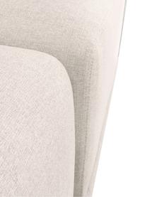 Modulaire hoekbank Ari in beige, Bekleding: 100% polyester, Frame: massief hout, multiplex, Poten: kunststof, Geweven stof beige, B 228 x D 136 cm