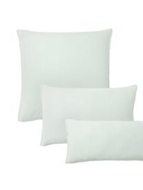 Funda de almohada de muselina Odile, Verde salvia, An 45 x L 110 cm