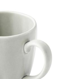 Sada snídaňového nádobí s reliéfem Sali, pro 4 osoby (12 dílů), Porcelán, Světle šedá, Pro 4 osoby (12 dílů)